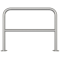 Stainless steel hoop |  48 mm | for casting in concrete | with cross bar | total width 1000 mm | To be fixed by plugs